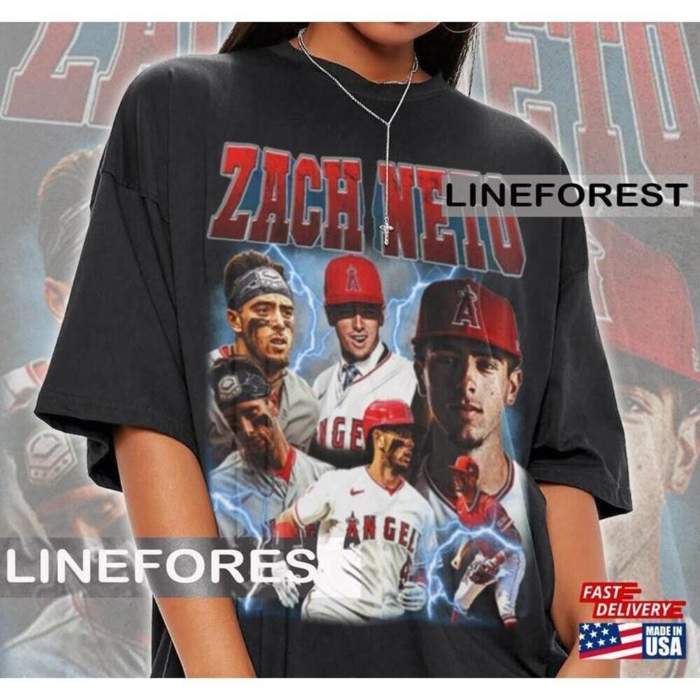 Zach Neto Shirt Homerun American Professional 9 Shortstop Basaman Shirt